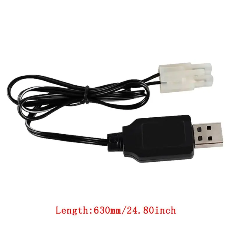 Y5GE Charging Cable Battery USB Charger Ni-Cd Ni-MH Batteries Pack KET-2P Plug Adapter 8.4V 250mA Output Toys Car charging cable usb charging cable