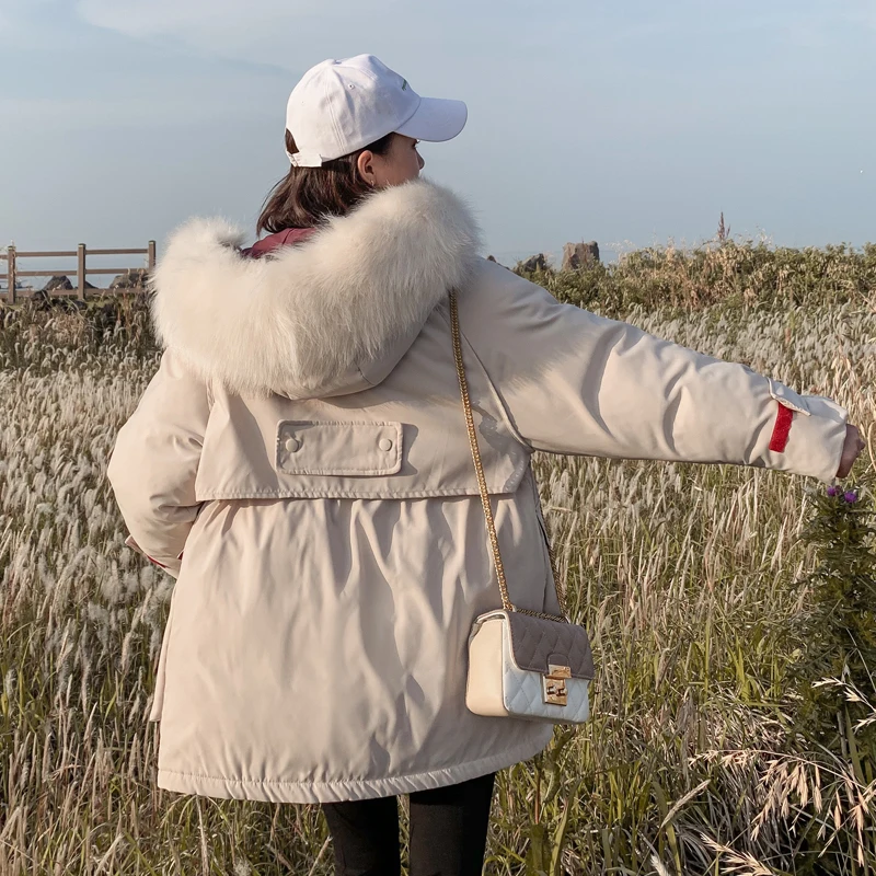 Korean Style 2019 Winter Jacket Women Warm Thicken Loose Female Coat W_A9_10
