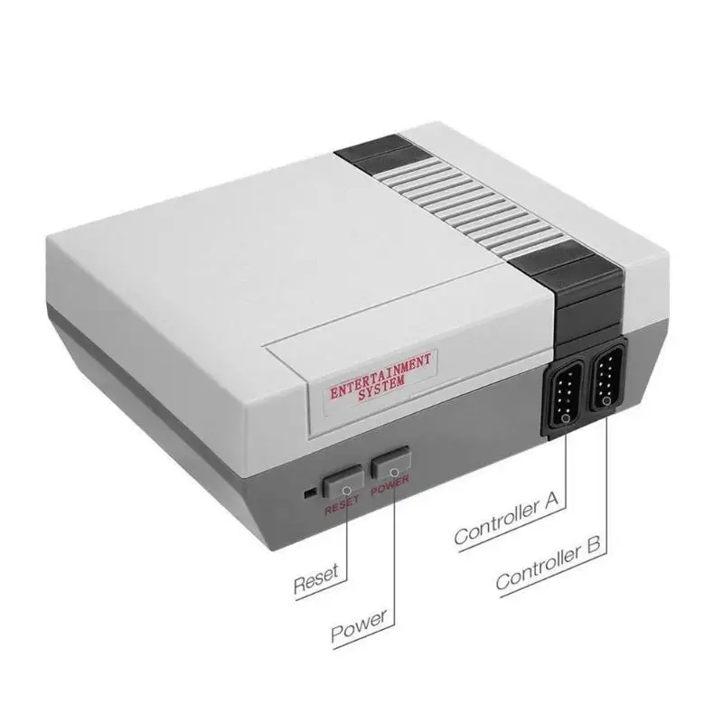 Ретро портативная игровая консоль с 4 клавишами, встроенные классические игры 620 для NES US, Прямая поставка
