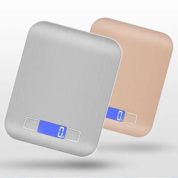 

10KG/5KG Kitchen Scale Electronic Digital Pocket USB LCD Display Balance Platform Scale Weight Charger/Battery Power D30