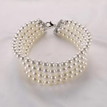 

South Korea Multi Layer Pearl Style Short Necklace For Women