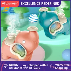 Jouet créatif amusant pour enfants, jouet éléphant, boule à souffler, boule suspendue, marche, humidificateur à Spray avec musique légère, cadeau 