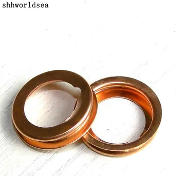 

Shhworlsea 100pcs 1#Washer Thickness:3.2mm For Nissan #11026- 01M02(1102601M02)(1# Washer)
