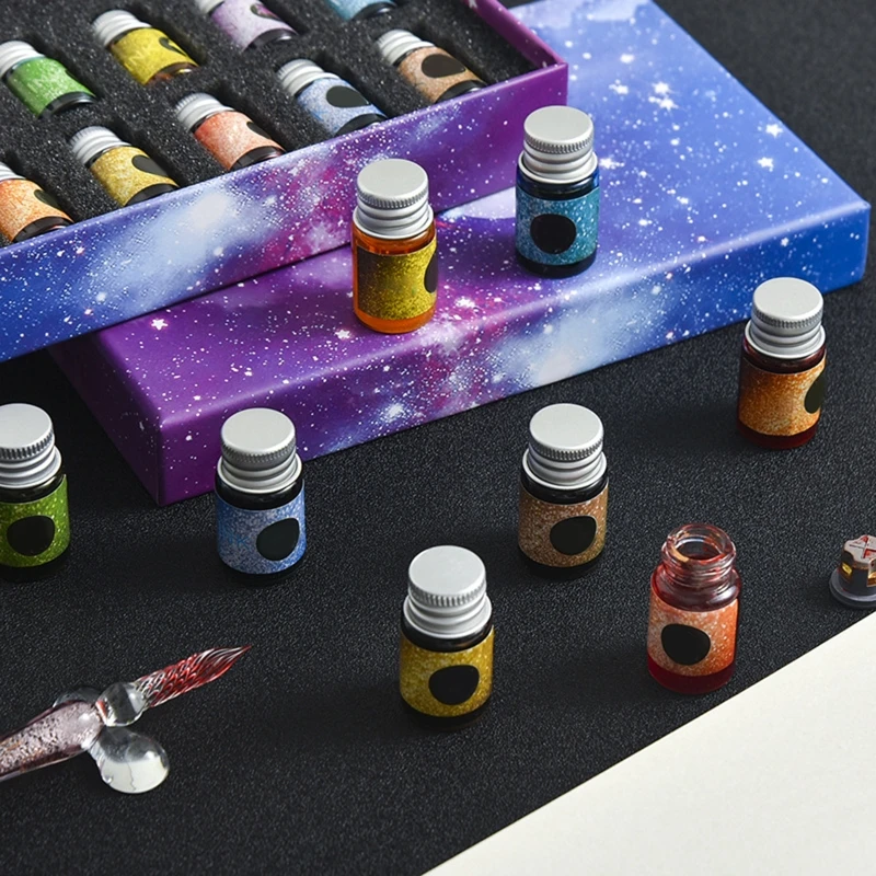 %E3%80%90FUN%20LIVE%E3%80%91%202022%20New%20Crystal%20Glass%20Pen%20Starry%20Sky%20Dip%20Pen%20Glitter%20Powder%20Fountain%20Pen%2012%20Colors%20Ink%20Gift%20Box%20Set%20Writing%20Supplies%20-%20Image%2010