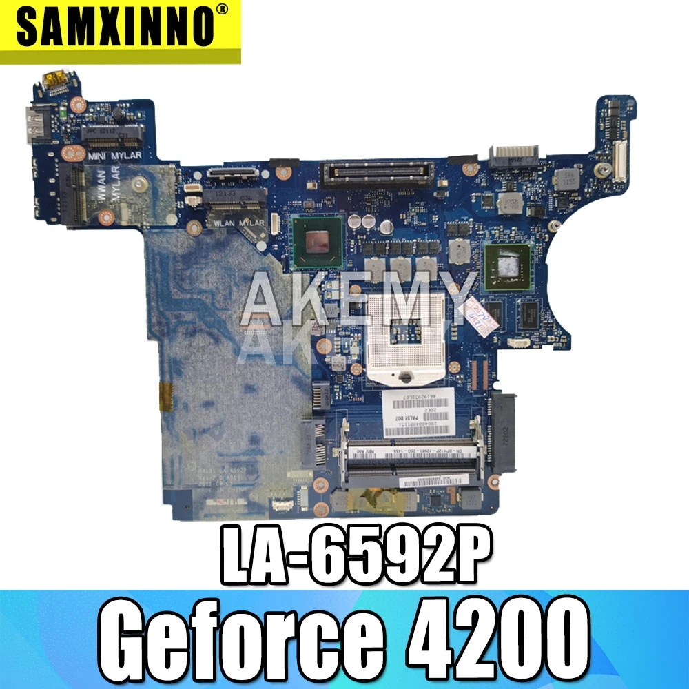 Для For DELL E6420 Материнская плата ноутбука LA-6592P CN-0520H0 0PH12P материнская DDR3 QM67 PAL51