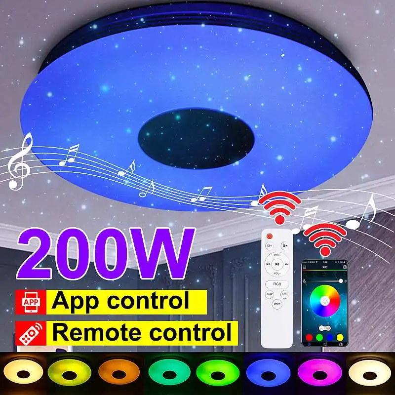 RGB-лампа потолочная с регулируемой яркостью 85-200 В переменного тока 265 Вт | Лампы и