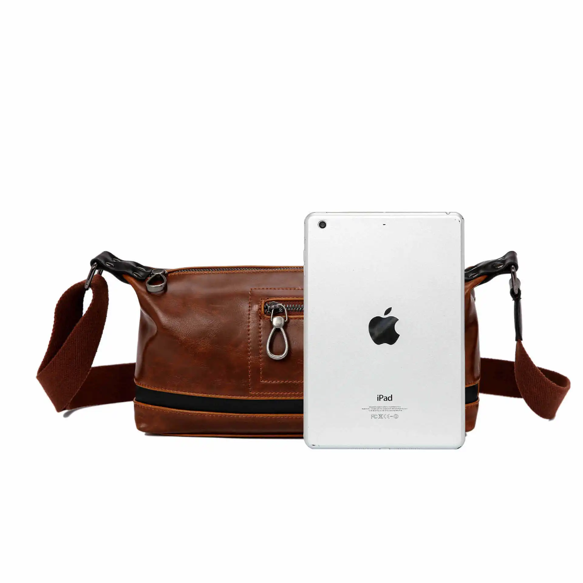 

Shoulder Bag Youth Men's Poor Bag Korean-style Leather Oblique Bag Bag Casual Trendy Bag Men's Shoulder Bag Men's Bag Shoulder