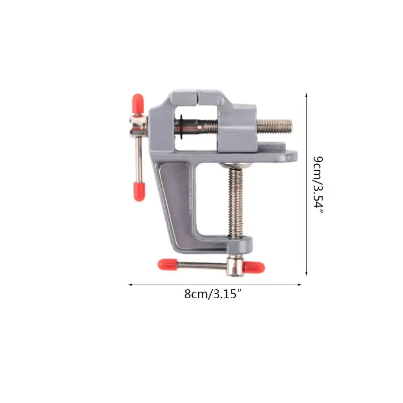 2 шт. мини Настольный зажим маленькая скамейка тиски модернизированный чугунный производство хобби ювелира зажимы ремесло инструмент для ремонта портативный