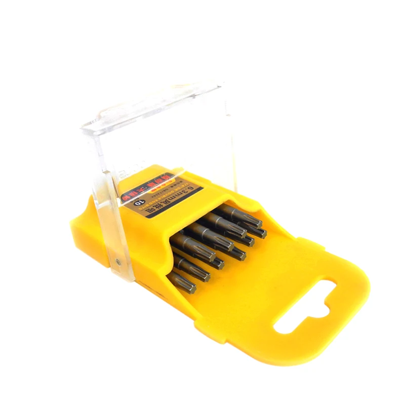 BOSI 10PC 1/4 Inch Hex Shank T15 Torx Security Head Screwdriver Drill Bits | Инструменты