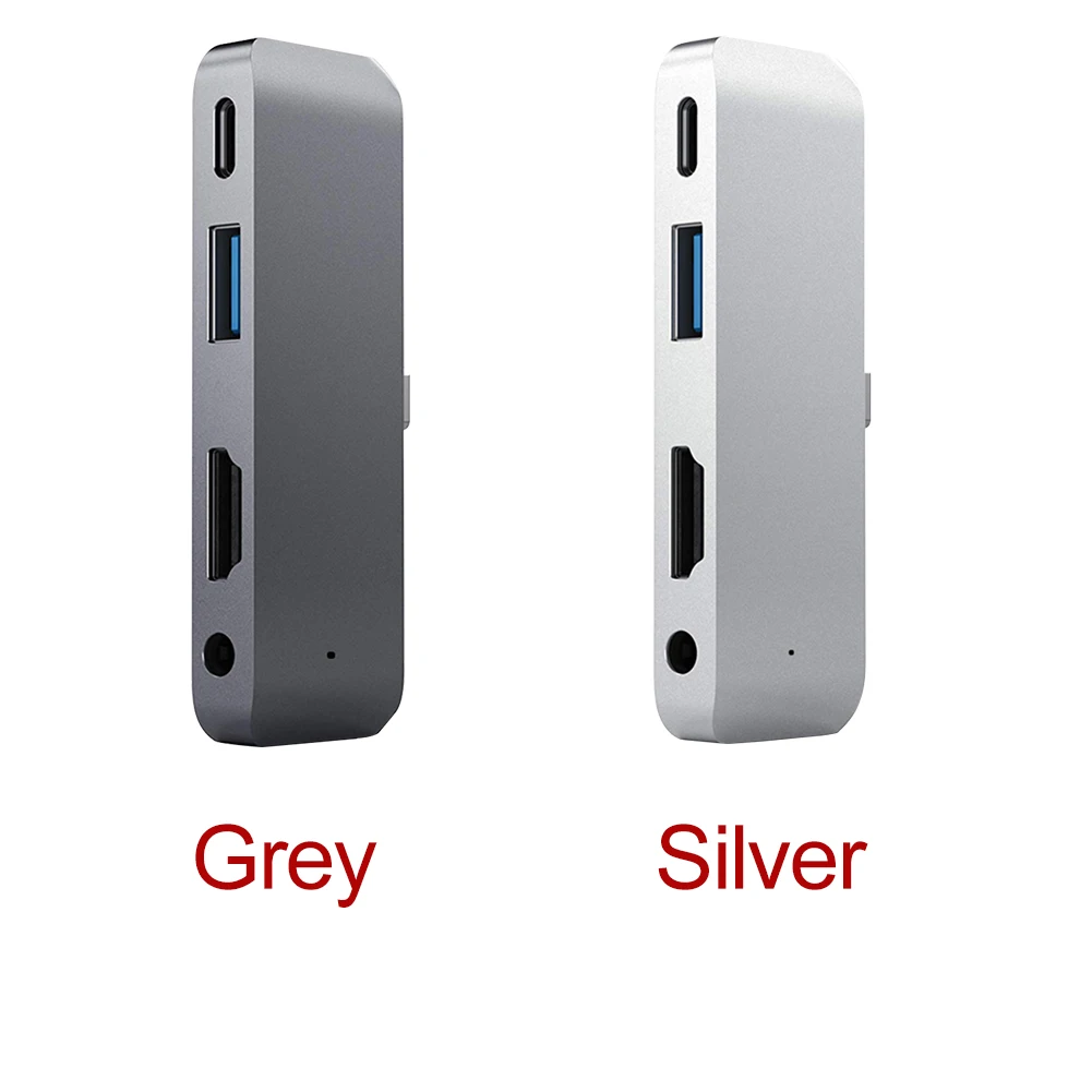 Type c 3 5mm Headphone Jack PD Charging USB Hub Adapter Compact Portable 4K HDMI Stable High Speed Concentrator For IPad Pro
