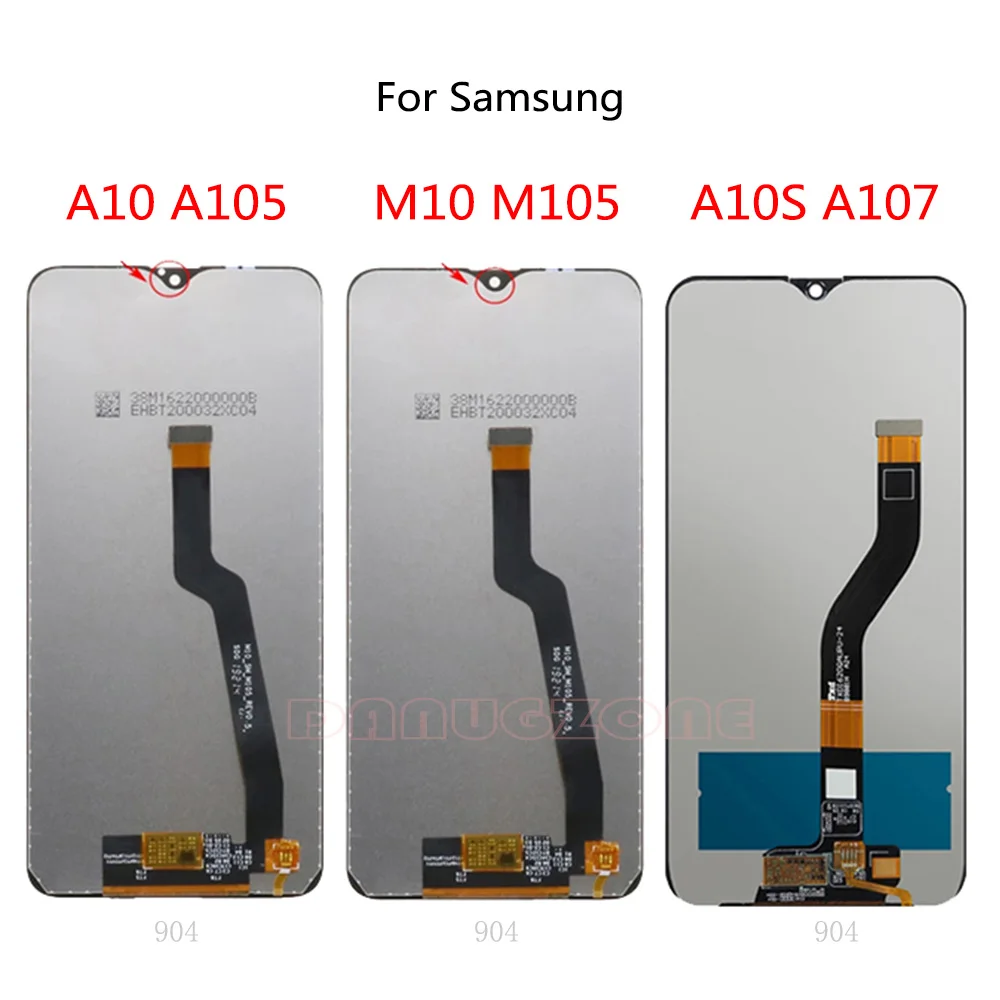 For Samsung Galaxy A10 A105F A10S A107F A10E A102U A20E A202F M10 M105F LCD Display Touch Screen Digiziter Assembly | Мобильные