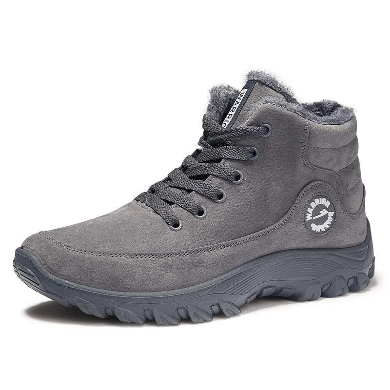 mens fur lined ankle boots