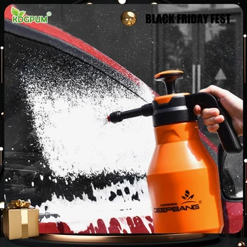

2L Foam Watering Can Pressure Type Small-scale Plastic Sprayer Car Cleaning High Pressure Watering Can Window Cleaning Tools