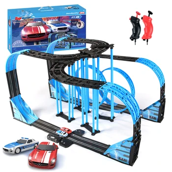 

New Sonic Storm Children's toy car Electric flying orbit Boy car Remote racing Parent-child interaction gifts for childrens