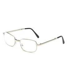 Высокой четкости Повседневная Дикий очки для чтения унисекс портативный с складные металлические очки старый чтение газеты книги очки