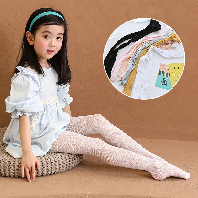 Ins New Fashion Baby Girls Legging Thin Soft Girls Dancing Leggings Fashion Flower Legging