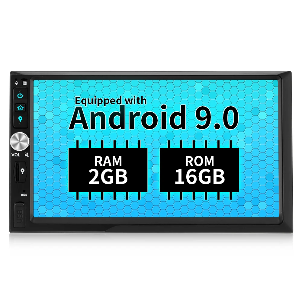 ZEEPIN WN7092S 7 дюймовый Bluetooth 4 0 2 Din Автомобильный мультимедийный плеер с Android 9 Системы