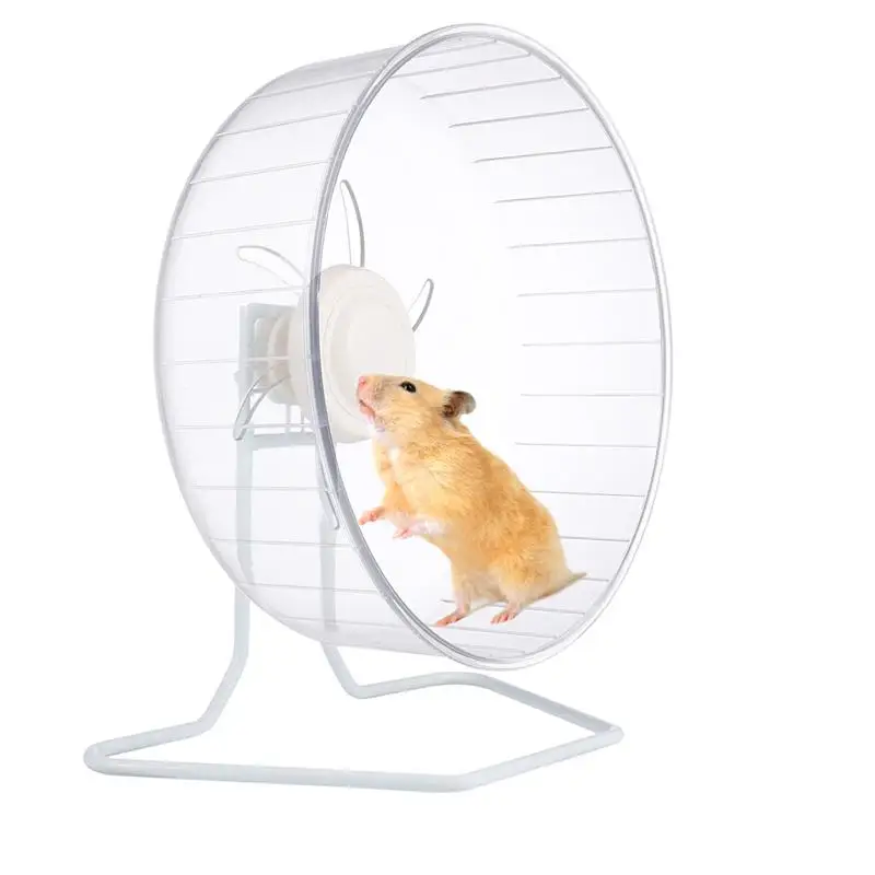 1pc Super Silent Wheel Squirrel Funny Running Wheel Hedgehog Playing Roller Toy Pet Running