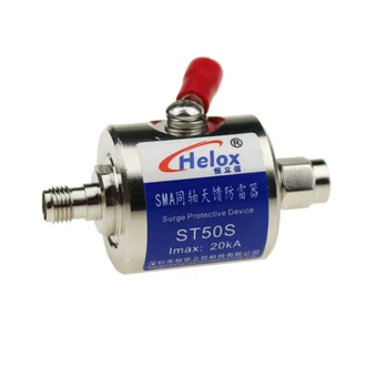 

ST50S Antenna Feed Lightning Protection SMA Interface High Frequency SMA Discharge Tube Lightning Arrester Surge Protector