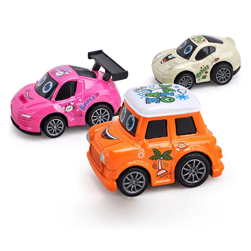 Cute2019 сплав мини игрушка гоночный автомобиль набор с игрушкой тяга-назад модель автомобиля контейнер грузовик версия Q подарок для мальчика набор