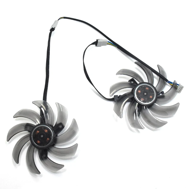 Günstig 85mm durchmesser kühler lüfter mit Kunststoff Shell Gelten für Palit Geforce GTX 1080 Dual OC GTX 1070 1070 TI dual GTX 1060 Dual 3GB