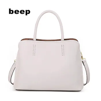 

New Women Leather Bags Women famous brand famous brand Luxury Handbags Fashion women bags beige tote bags women