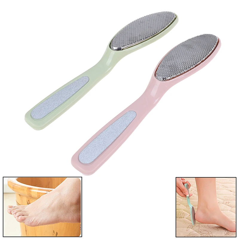 1 Pc Foot File Exfoliating Scrub Rub Board Dead Skin Calluses Removal Pedicure Care Foot Care Tool Feet Care Color Random New