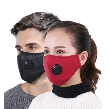 

Anti Pollution PM2.5 Mask Dust Respirator Reusable Masks Anti-haze Brotective Mask With Breathing Valve Pluggable Filter Masks