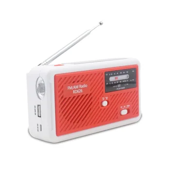 

Wind Up Solar Radio, Emergency Hand Crank Radio Dynamo Radio Camping Light Radio Solar Hand Power Emergency Radio AM FM NOAAr