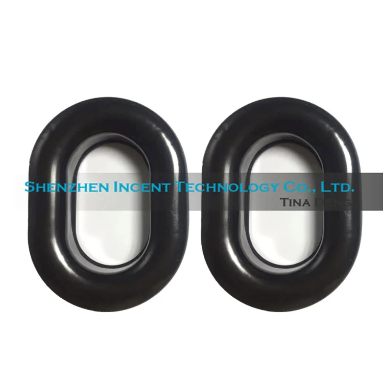

VOIONAIR Comfort Silicone Gel Ear Pad Replacement Cover for David Clark Kore Avcomm Pilot-USA ASA Flightcom Aviation Headset