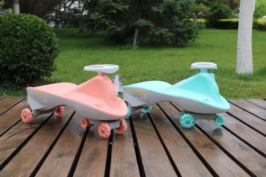 

Howawa Swing Car Limited Edition Macarons Series, Load-Bearing 180, Wheel Thick Pu Flashing Wheel Super Quiet