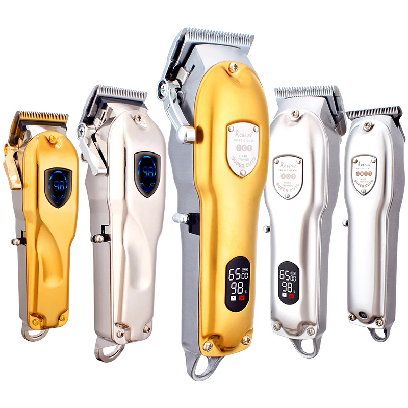 Barber Shop Hair Clipper Professional Rechargeable Hair Trimmer Men Beard Electric Cutter Hair Cutting Machine Haircut Cordless