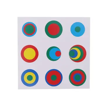 

Montessori Early Childhood Colors Fast Memory Education Matching Card