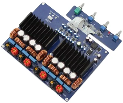 2 1 канальный 1200 Вт оригинальный TAS5630/OPA1632DR/ TL072 плата цифрового усилителя класса D