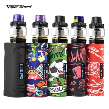 

Vapor Storm Puma Baby 80W Variable Power TC Box Mod Hawk Tank 6ml Mesh Coil Starter Kit ABS Cover Electronic Cigarette Vape Mod