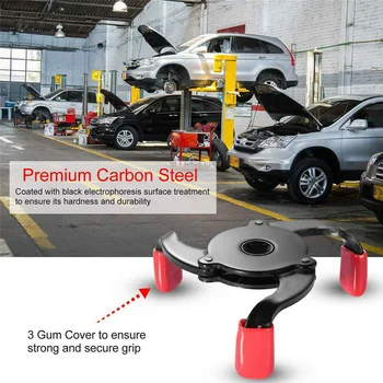 

Car Oil Filter Wrench Auto Adjustable 3-Jaw Remover 3/8 Inches Hand Tools