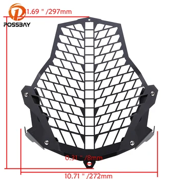 

POSSBAY Motorcycle Headlights Grille for KTM 1190 1290 Adventure R ADV Motorbike Cafe Racer Guard Headlight Grille Cover