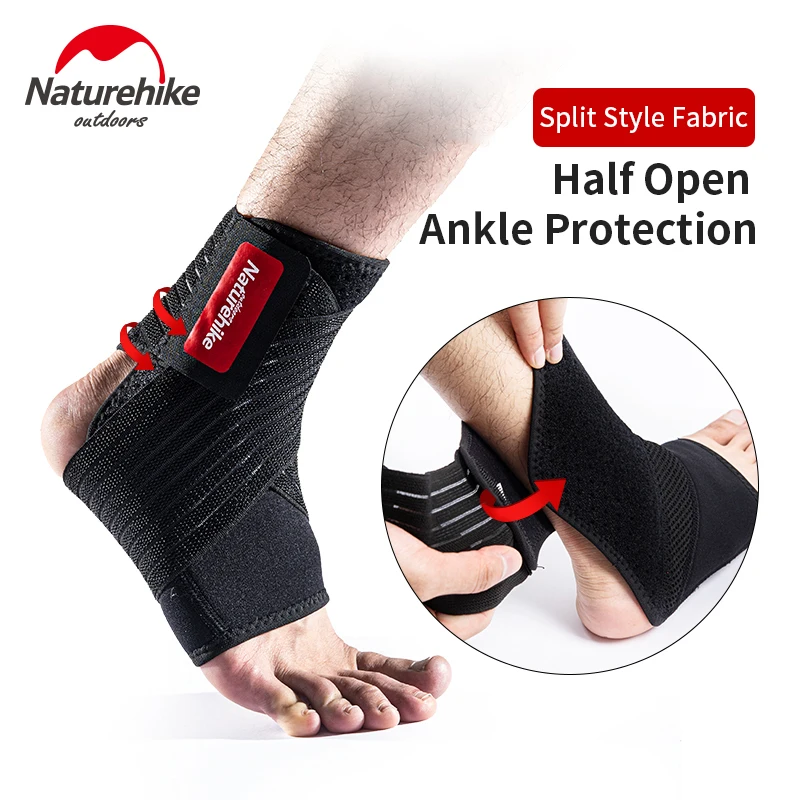 Naturehike уличные спортивные полуоткрытые баскетбольные суставы защита лодыжки для