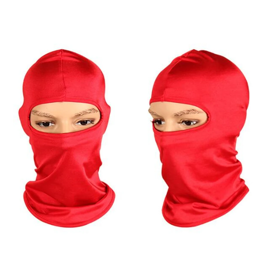 Balaclava Out-Door Face Masks Motorcycle Tactical Shield Mascara Ski Full Head Cover Dustproof Gangster Women Red Balck Yellow
