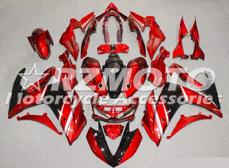 4Gifts 2014 2015 2016 YZF R3 R25 ABS Injection Fairing Kit For Yamaha YZFR3 YZFR25 Complete Fairings Body Cowling Red Black | Автомобили и