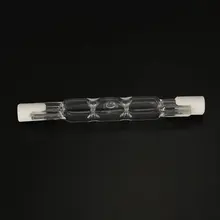 80W 220 V-240 V прозрачный R7S стеклянный бытовой светильник комнатное освещение внутренний наружный Галогеновый светильник вольфрам-йод лампа