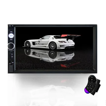 

Din Car Radio 7" Bluetooth Stereo Multimedia player Autoradio MP3 MP5 Touch Screen Auto Radio Support Rear View Camera