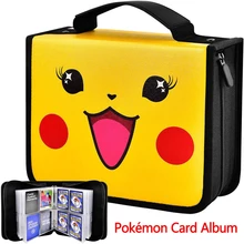 Libro de colección de Pokemon, carpeta de cartas, libro de tarjetas de mapa de Anime, edición limitada de gran capacidad, 160 piezas