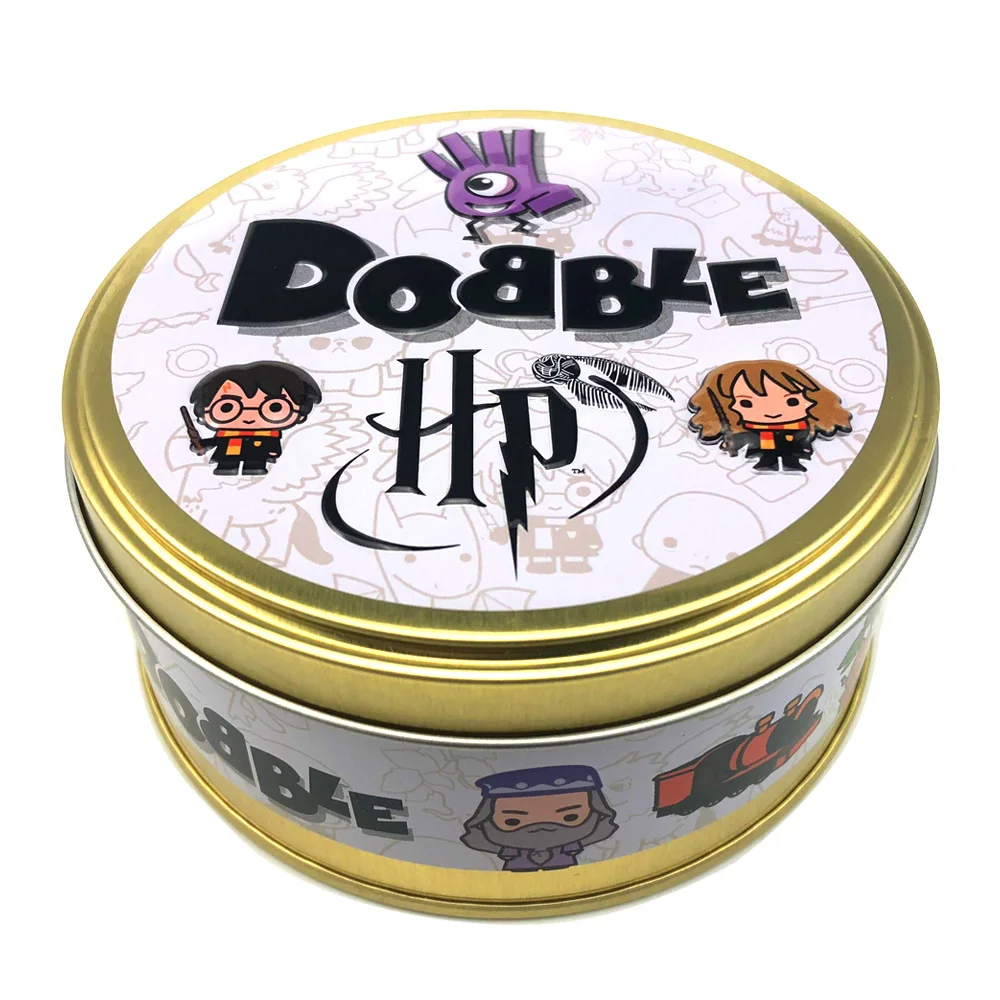 Игра с надписью Dobler игра в стиле игрушка Spot It железная коробка спорт походы бедра