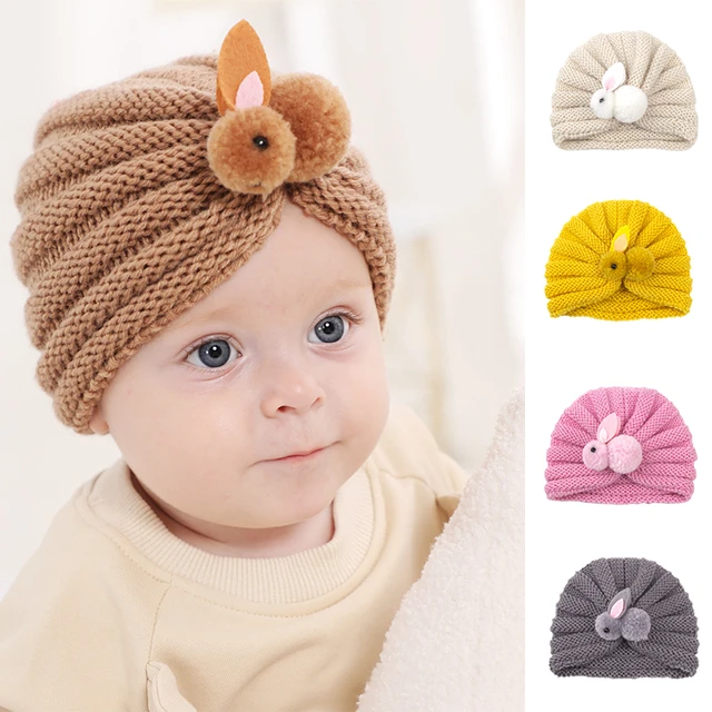 Chapeau Bonnet Enfant Hiver Bébé Fille Garçon Ensemble Bonnet