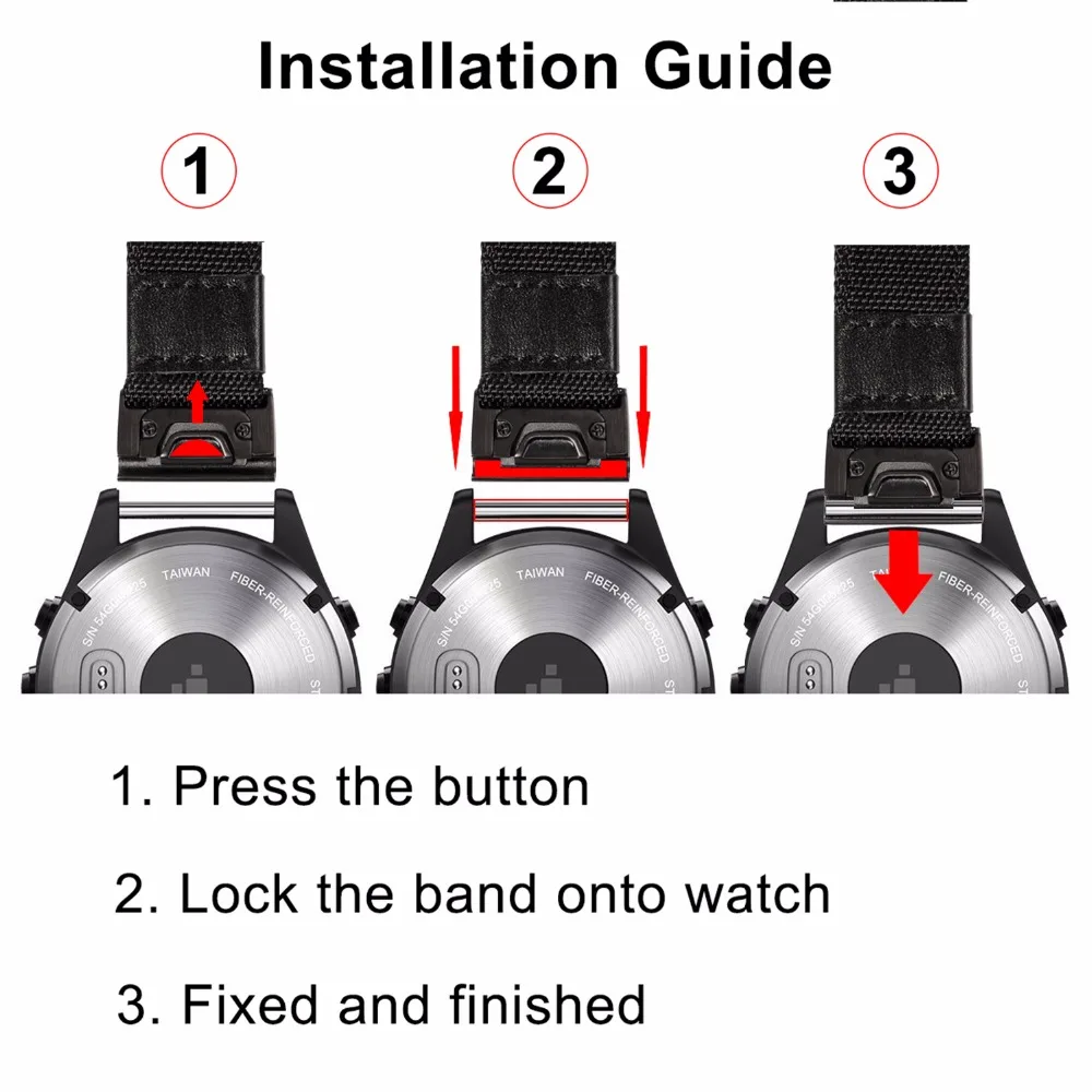 GXV-Easy-Fit-Nato-Premium-Nylon-Strap-for-For-Garmin-Fenix-5-Forerunner-935-Watch-Band (3)