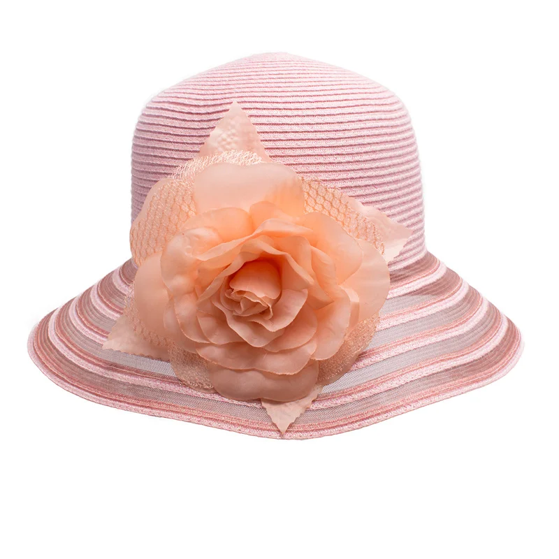

Lawliet Glitter Floral Ladies Kentucky Derby Bucket Cloche Hat Polyster Straw Mother Bride Dynasty Style Wedding Church A583