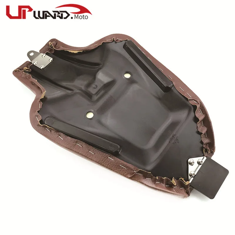 Для Harley Sportster XL iron X48 XL883 1200 48-8 2004- мотоциклетные кожаные два задних водителя переднего и заднего пассажирского сиденья