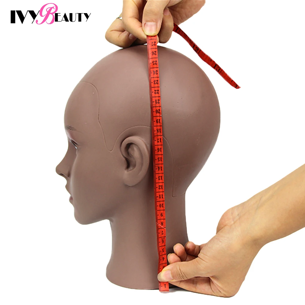 Female Big Size Bald Mannequin Training Head 22inch Without Hair Cosmetology Practice Manikin Head for Hair Styling Wigs Making wig head mannequin mannequin head model female mannequin head