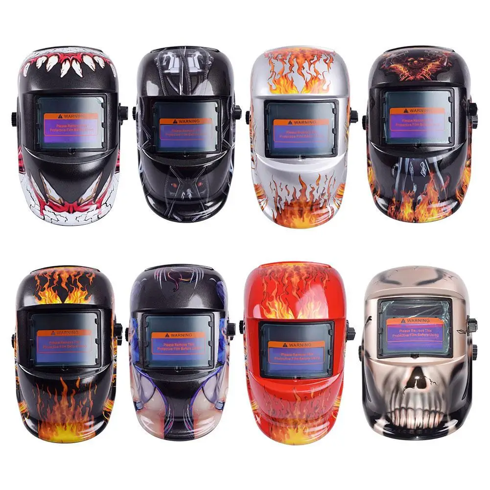 Auto Helmet Welding Helmet Darkening Welding 8Styles Mask Welding Mask UV Protection Lens Multifunction